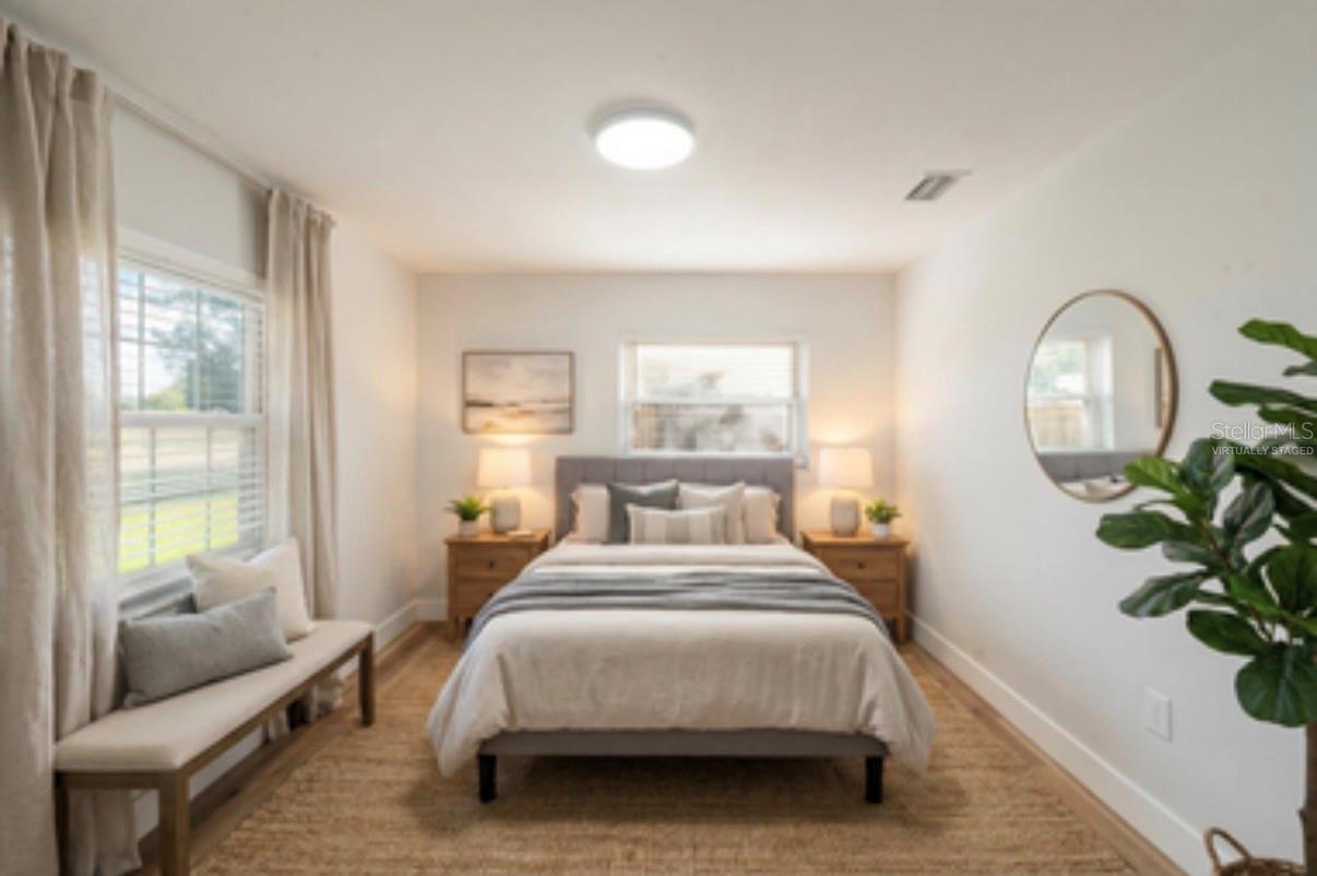 Virtually staged -Bedroom 2