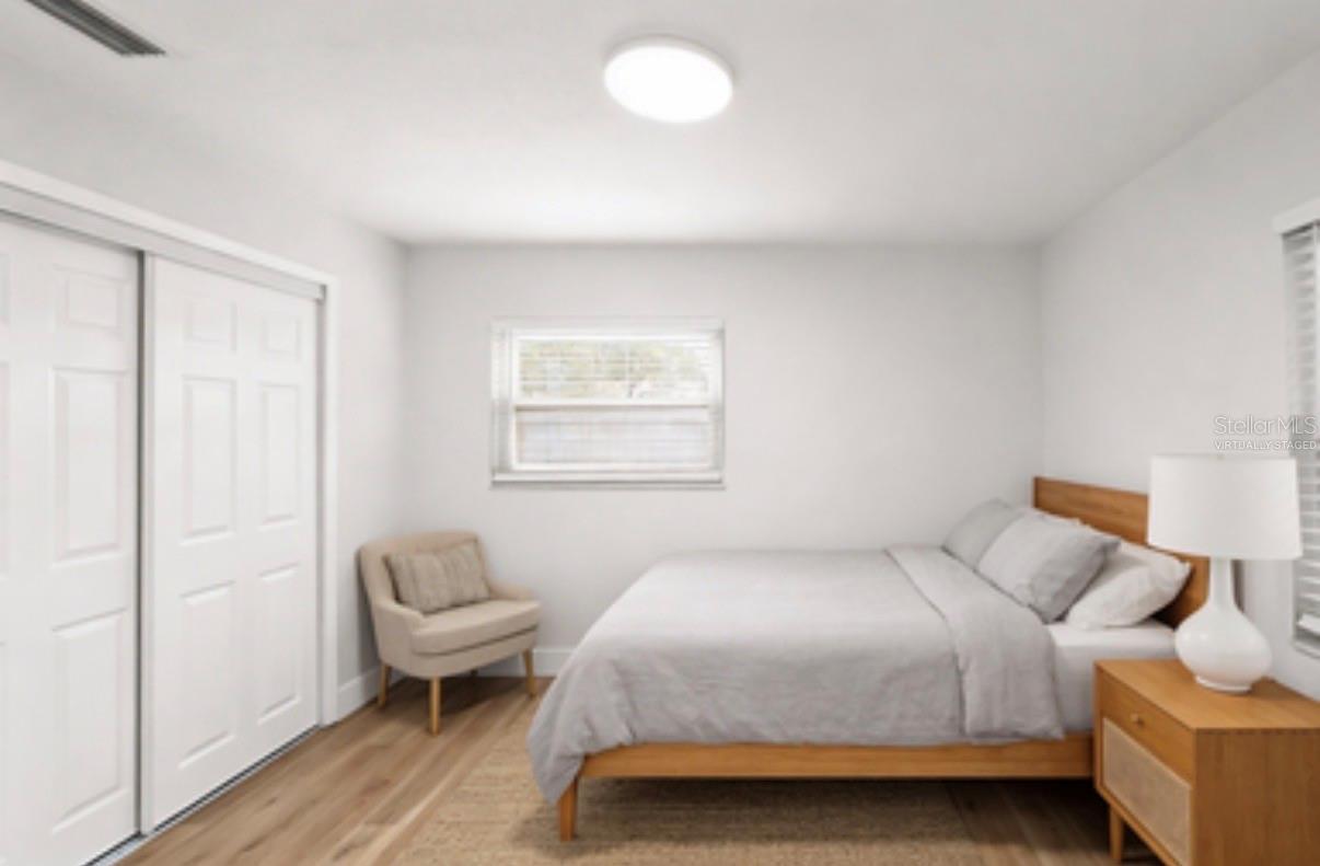 Virtually staged -Bedroom 3