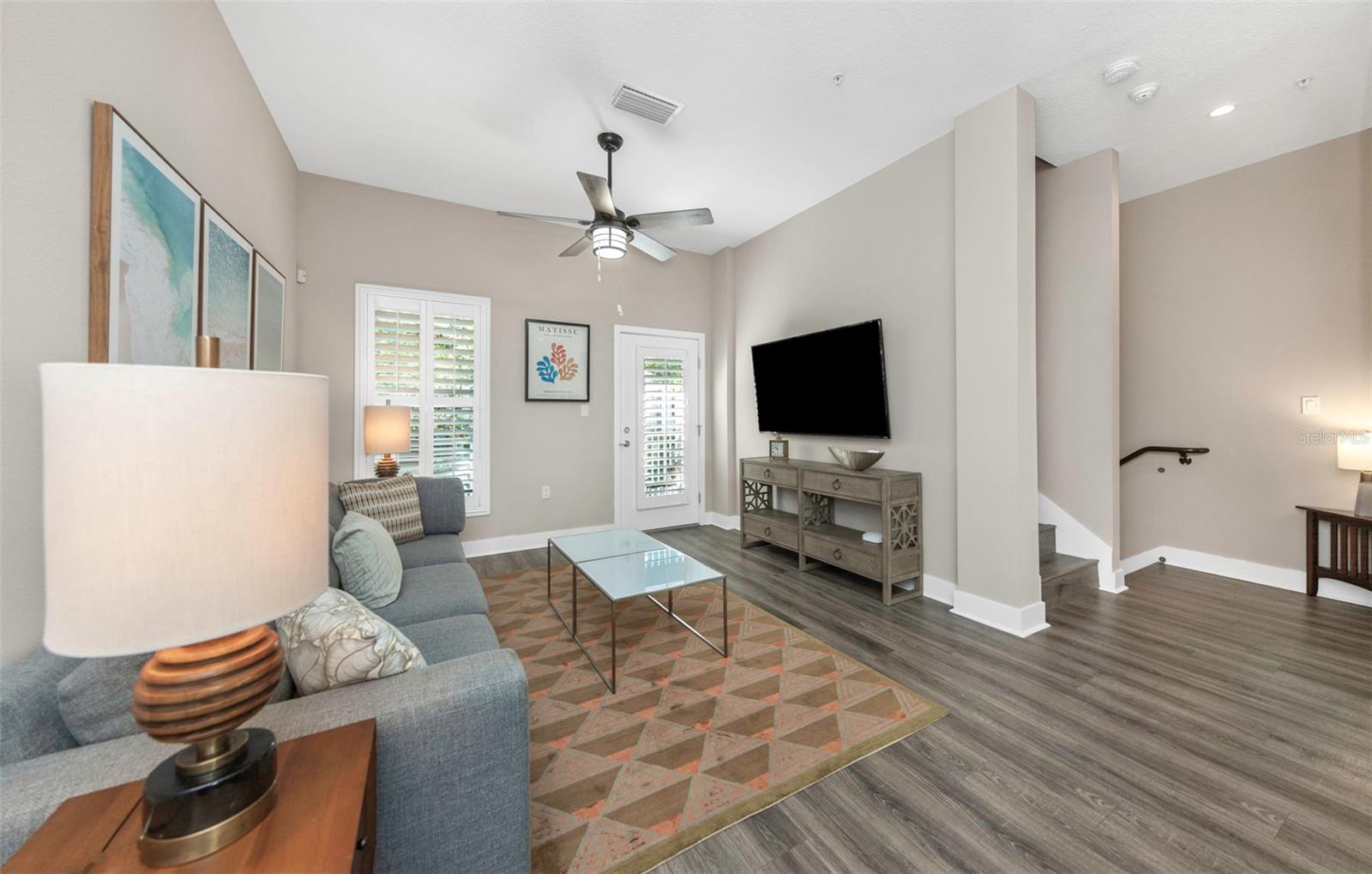 Second floor family room.