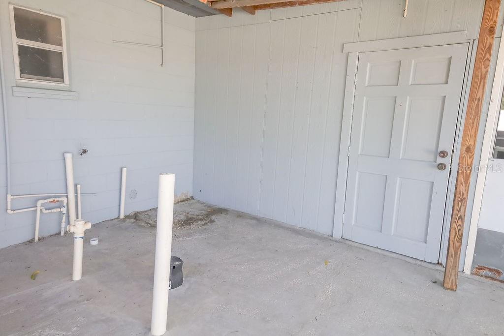 Bonus room exterior door