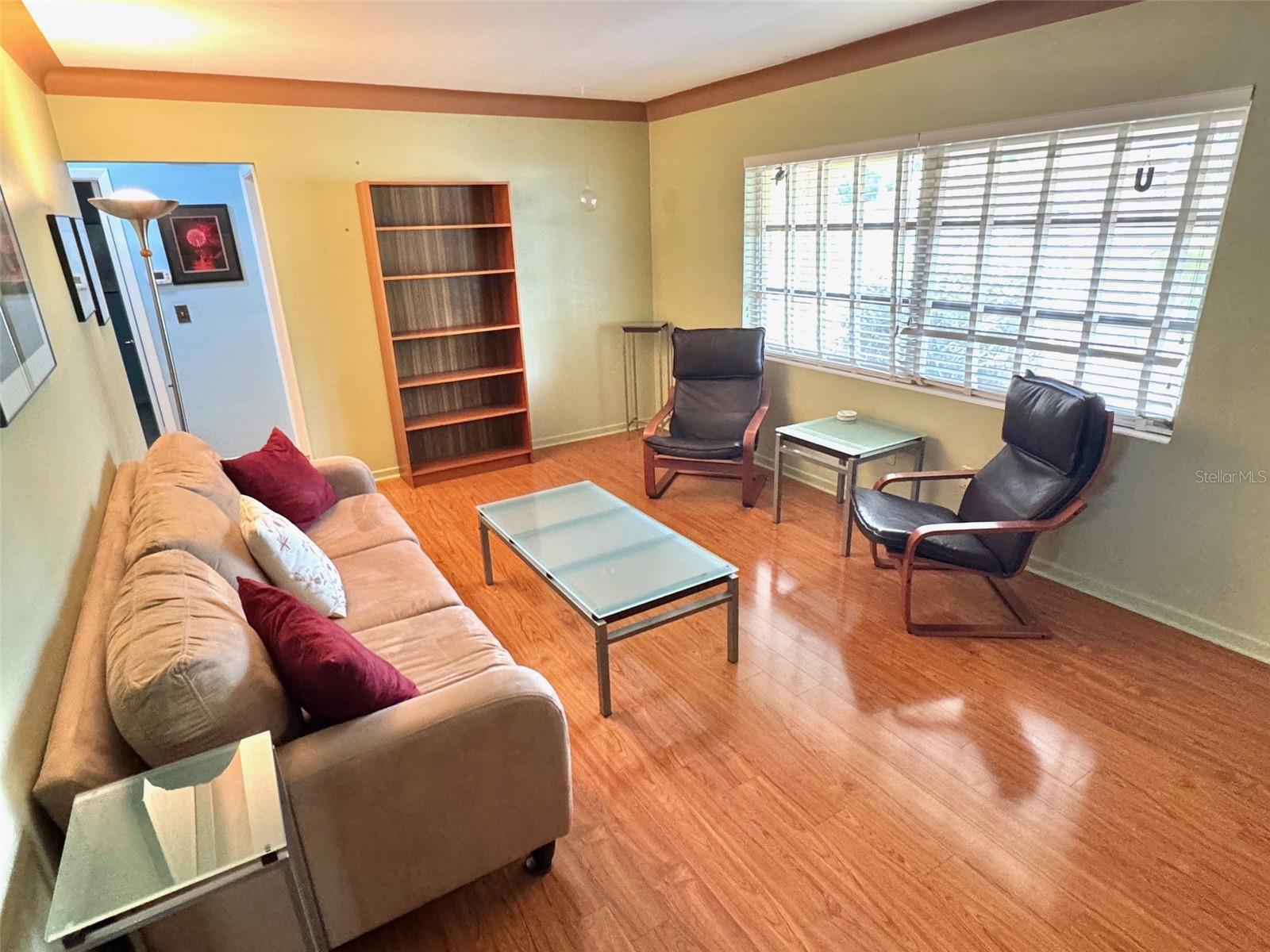 Nicely furnished living room