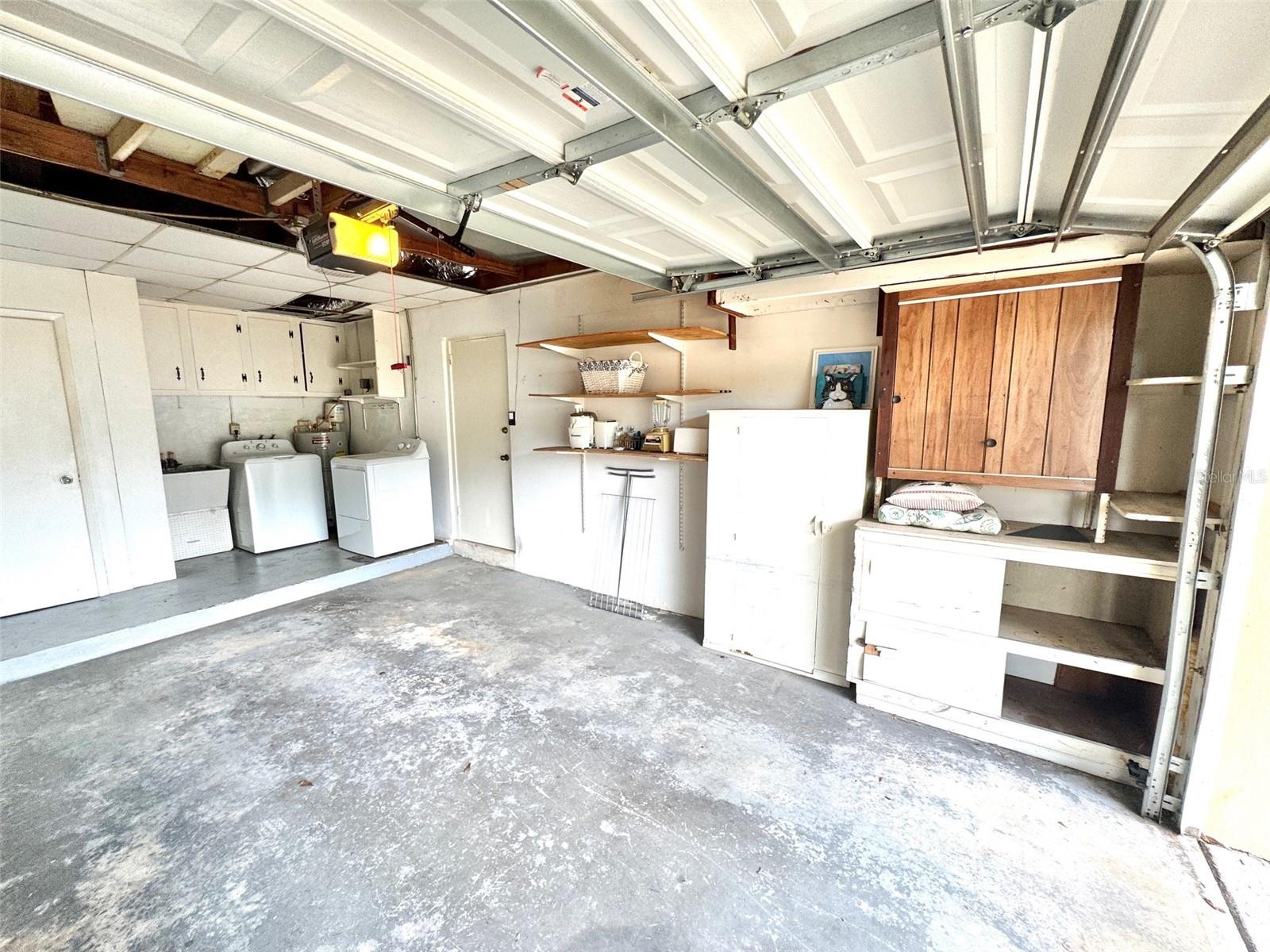 Auto garage door opener with exterior keypad