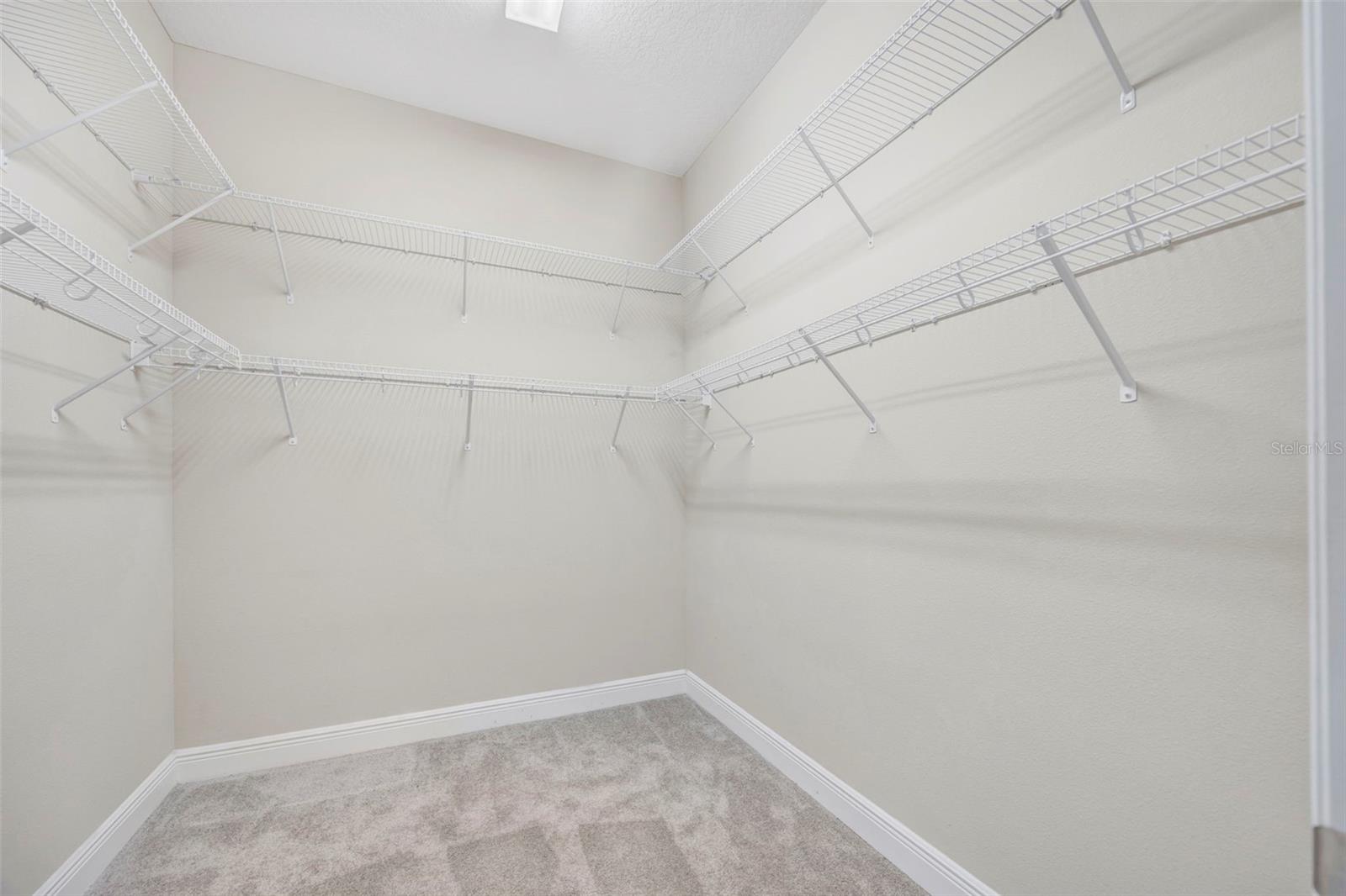 Huge Primary Closet