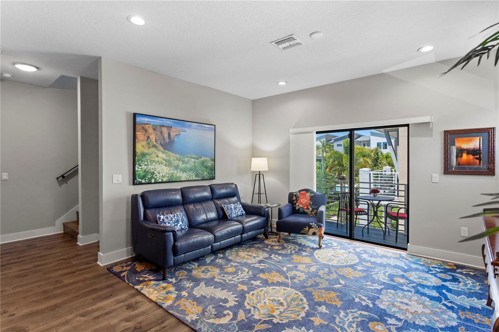 Living Room on the second floor