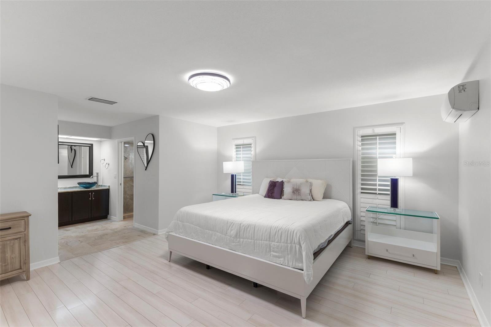 MASTER WITH MINI  SPLIT A/C AND BEAUTIFULL BATHROOM WITH SHOWER