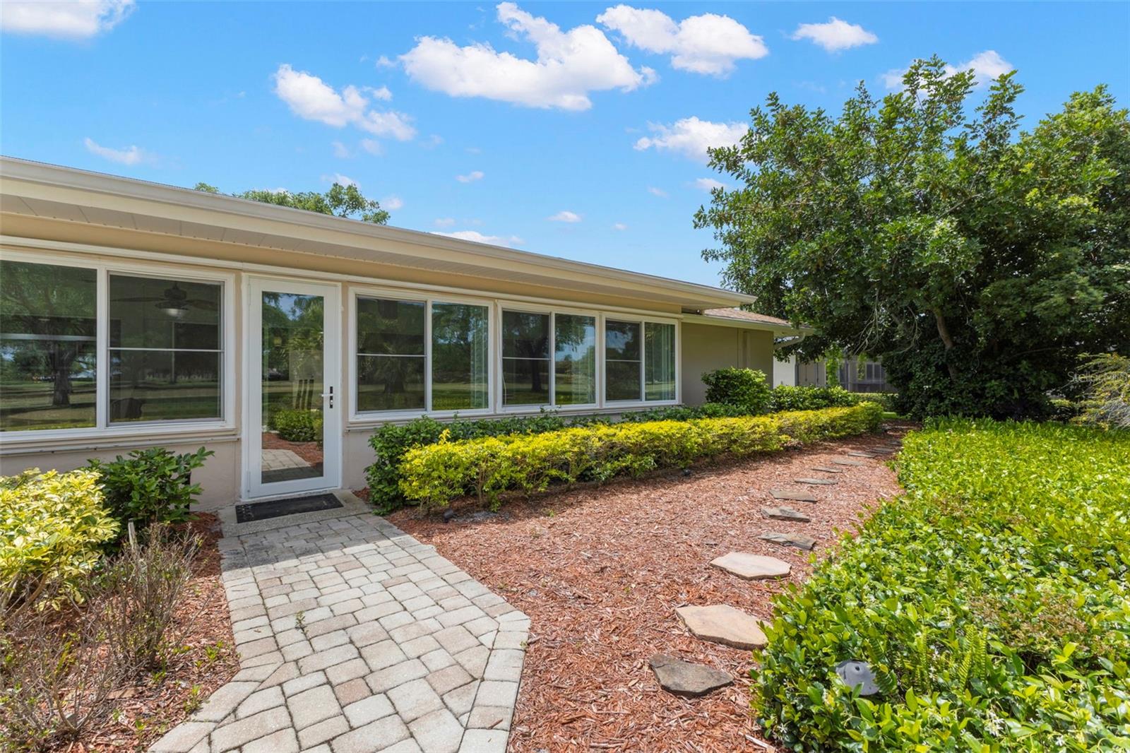 BACK DOOR TO VIEW OF GOLF COURSE AND XERSCAPE BACK YARD