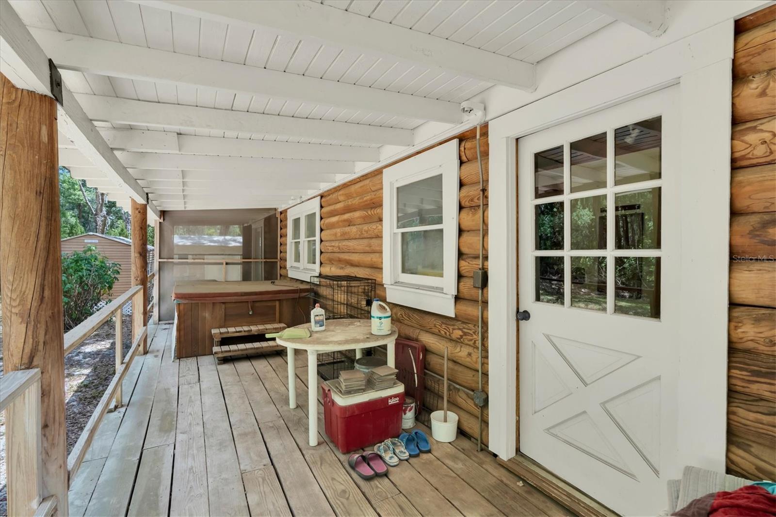 back porch