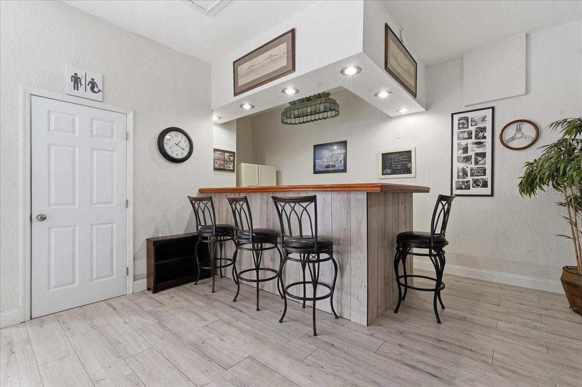 DOWNSTAIRS BUILT IN BAR