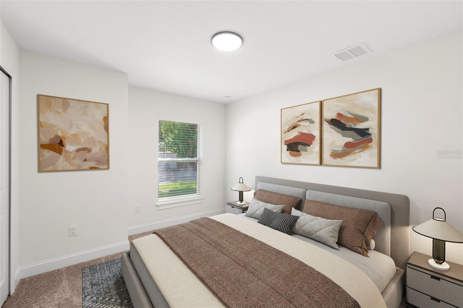Virtually Staged - Bedroom 2