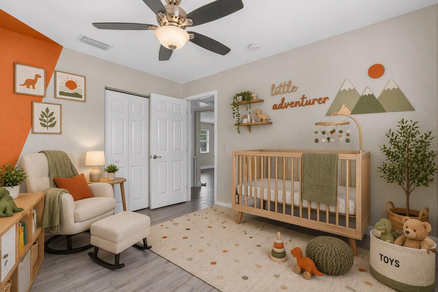 Second Bedroom - Virtually Staged