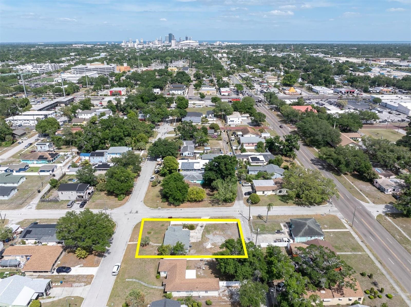Aerial View - Minutes to Downtown St. Pete