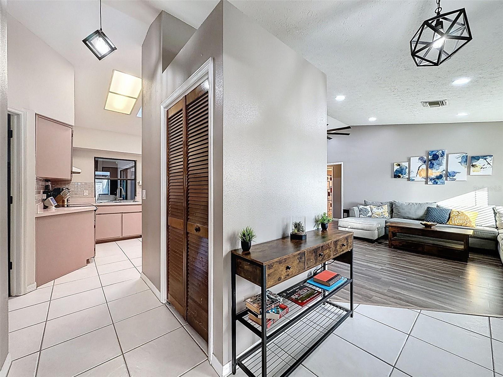 Kitchen Hall and Pantry