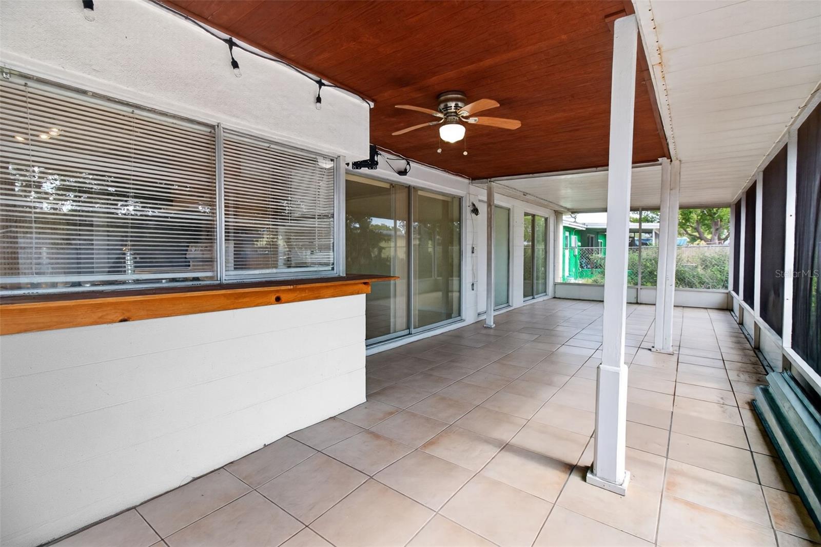 Covered Screened Patio