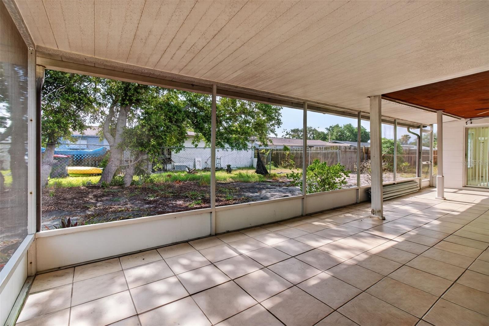 Covered Screened Patio