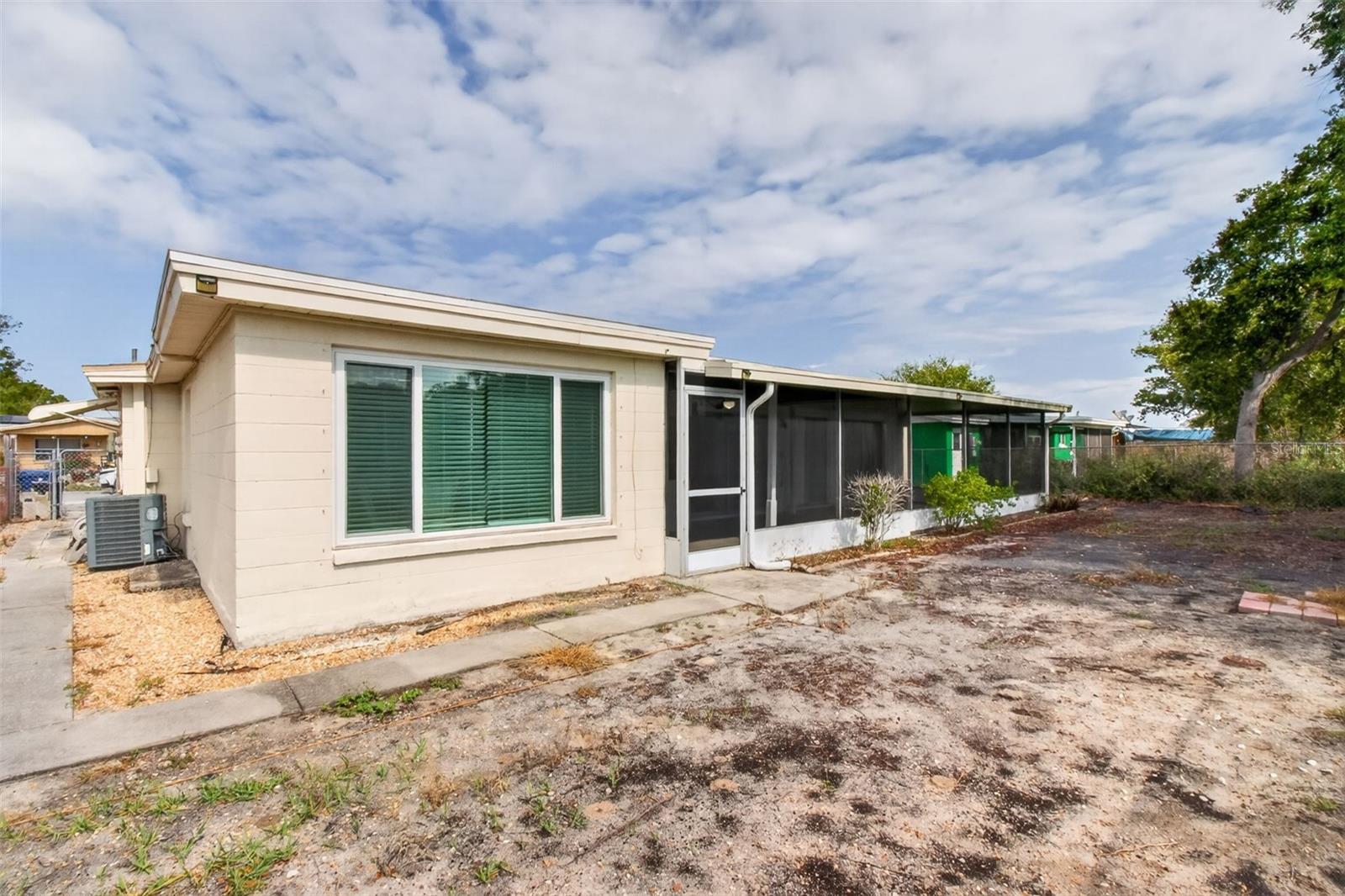 Rear of Home