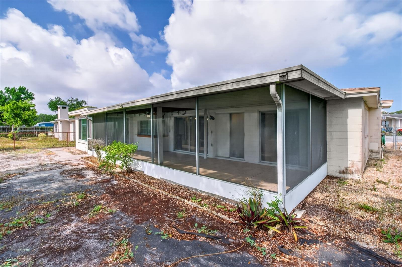 Rear of Home
