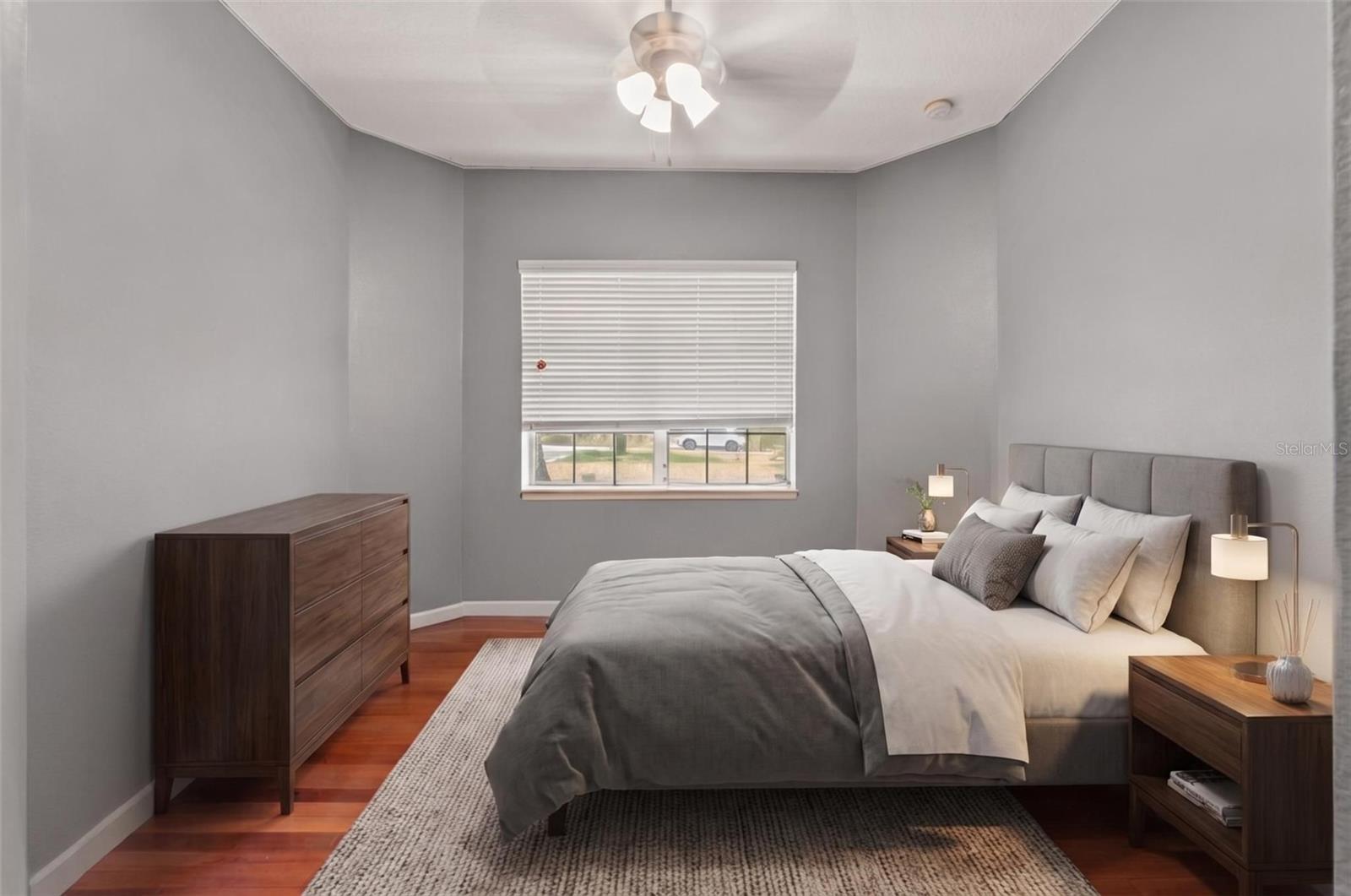 guest bedroom #1 downstairs