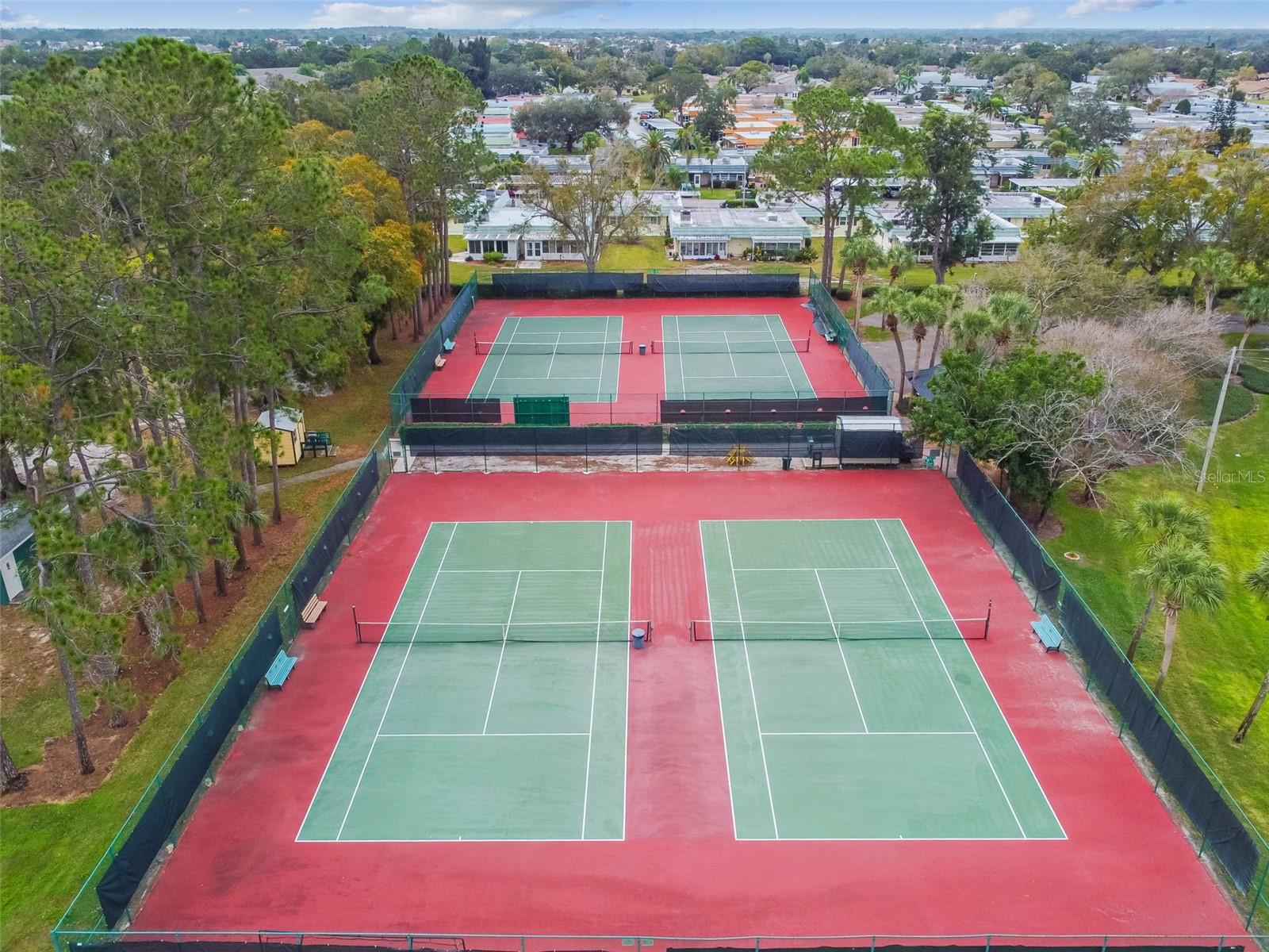 Tennis courts