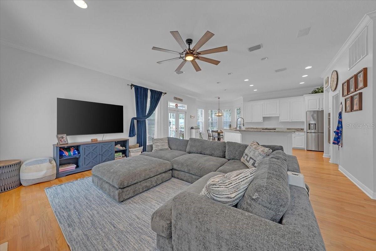 Spacious & Inviting Living Area