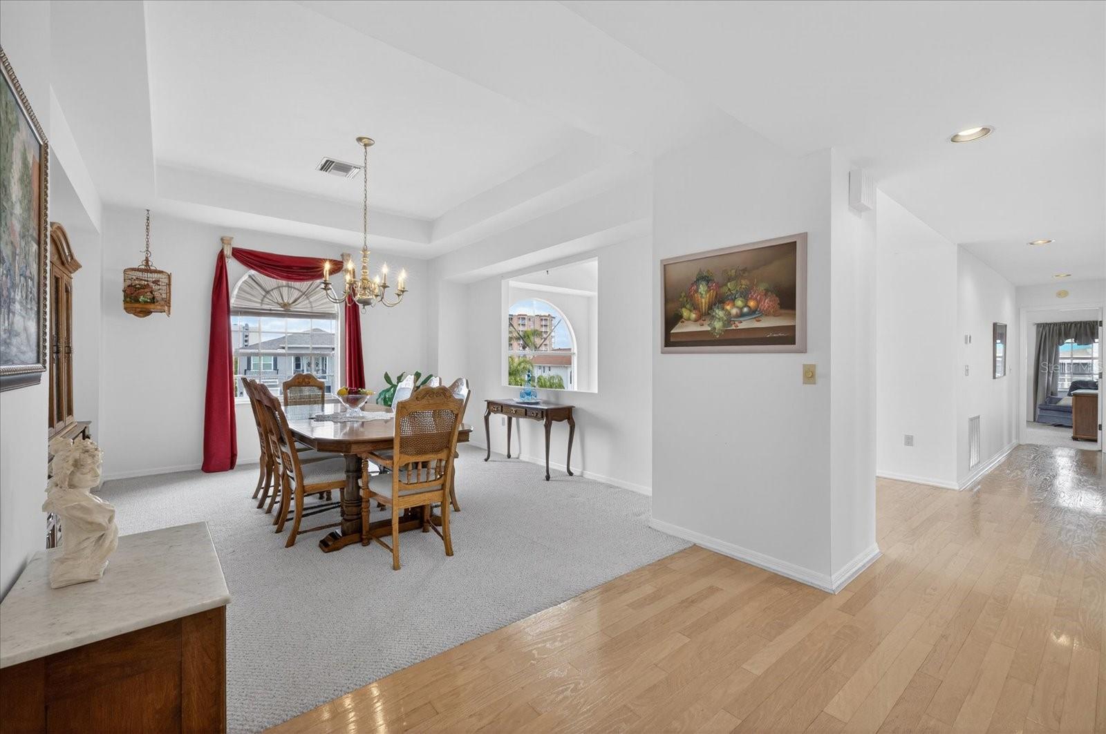 Dining room from hallway