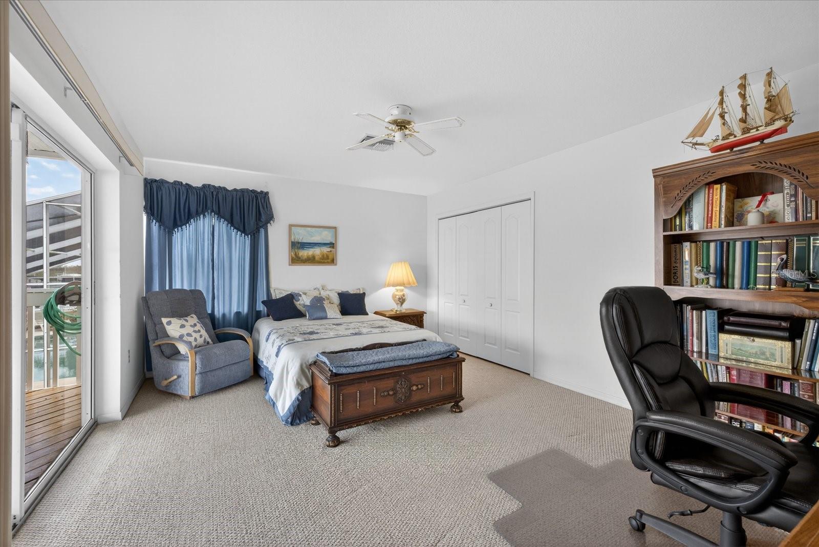 Guest bedroom 3 with walkout to lower balcony
