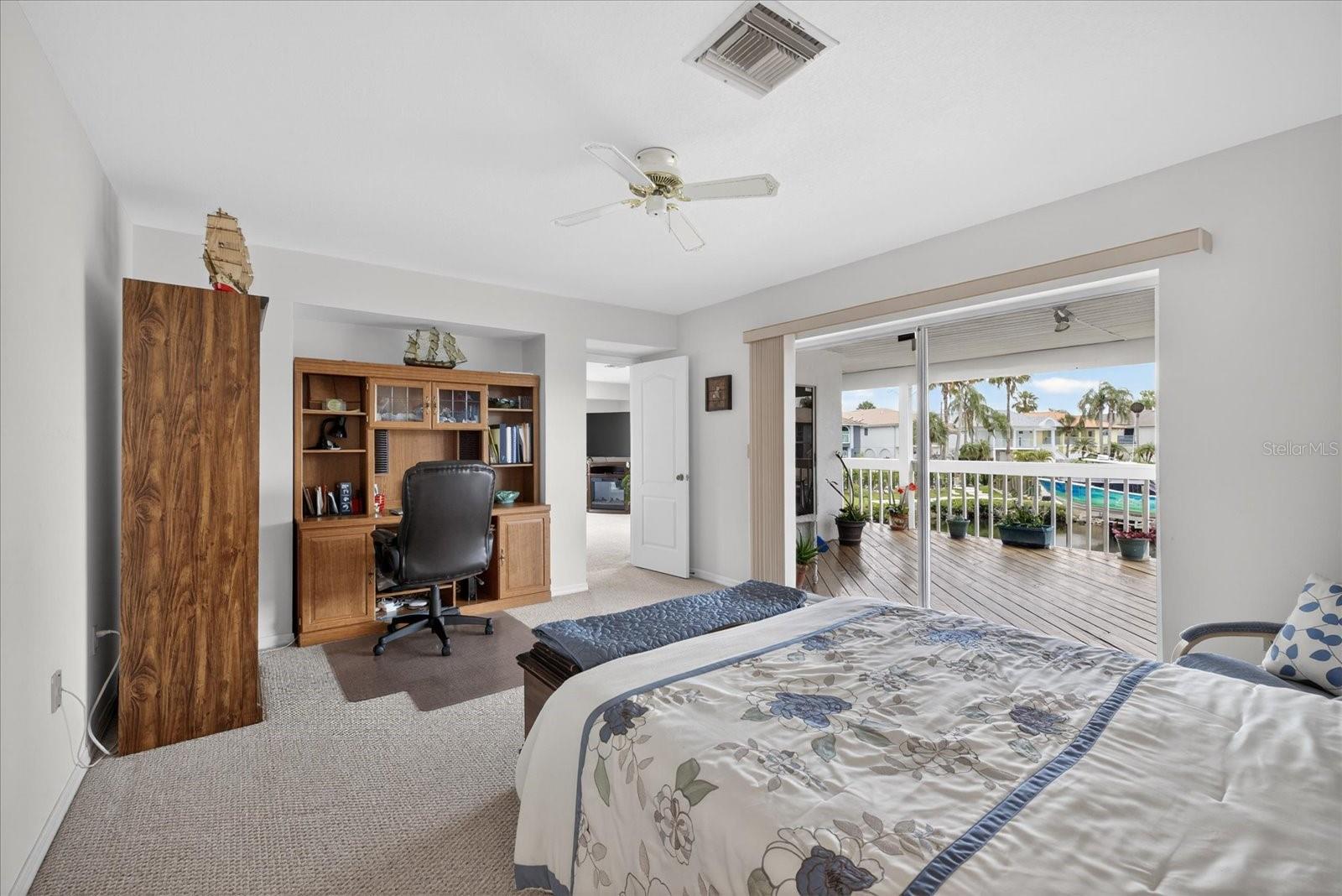 Guest bedroom 3 with water views