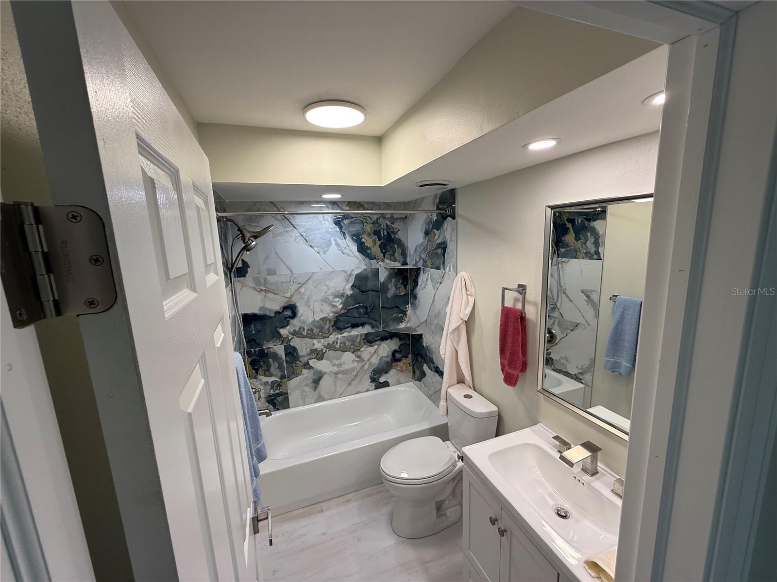 Bathroom 2 - Tub with Shower