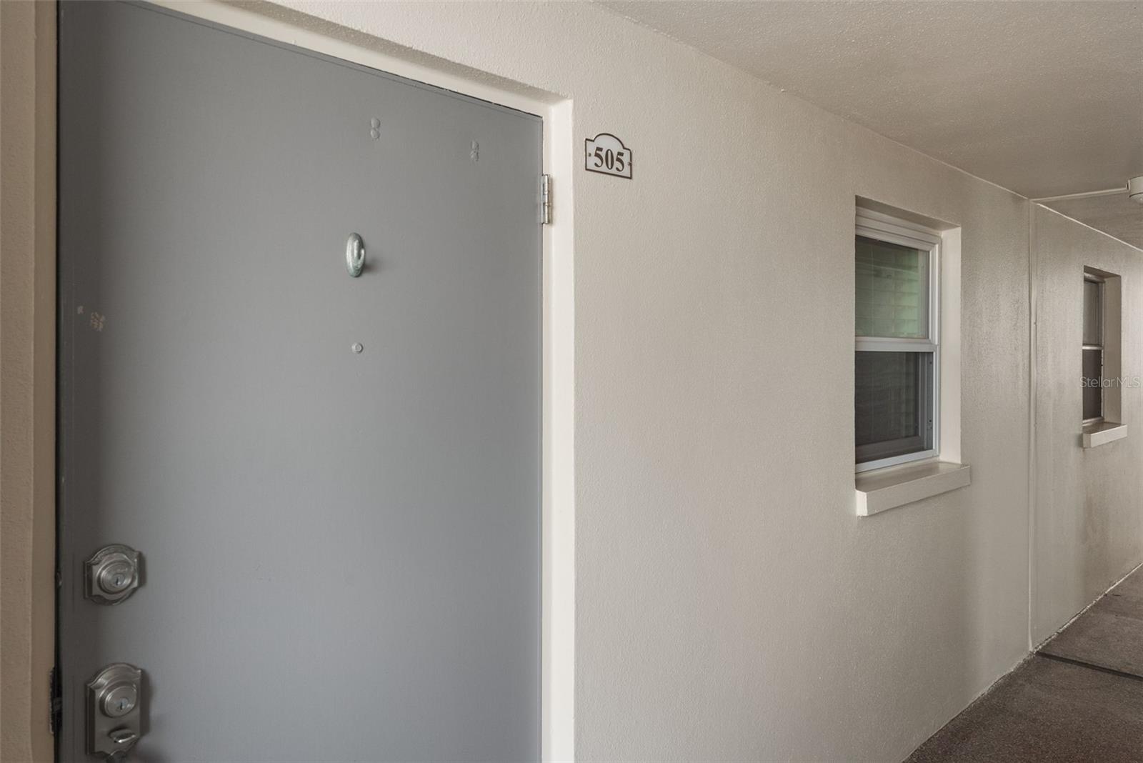 Unit 505 near the Elevator, Laundry and Storage