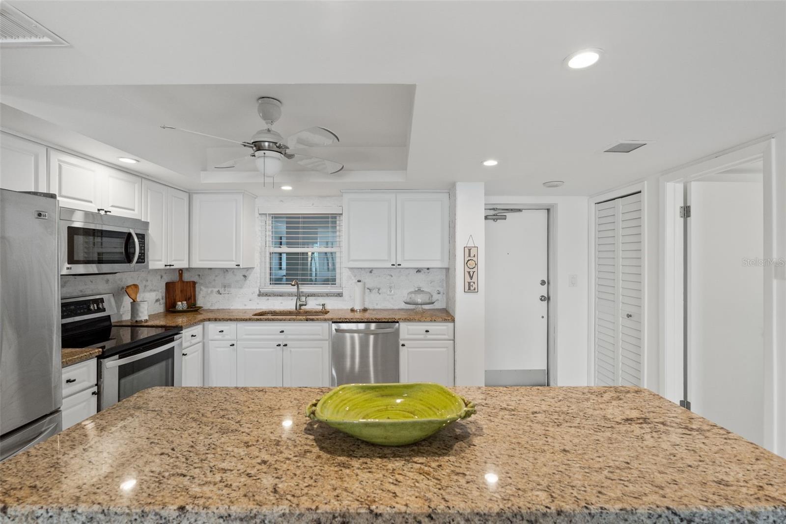 Open Kitchen with Pantry Closet