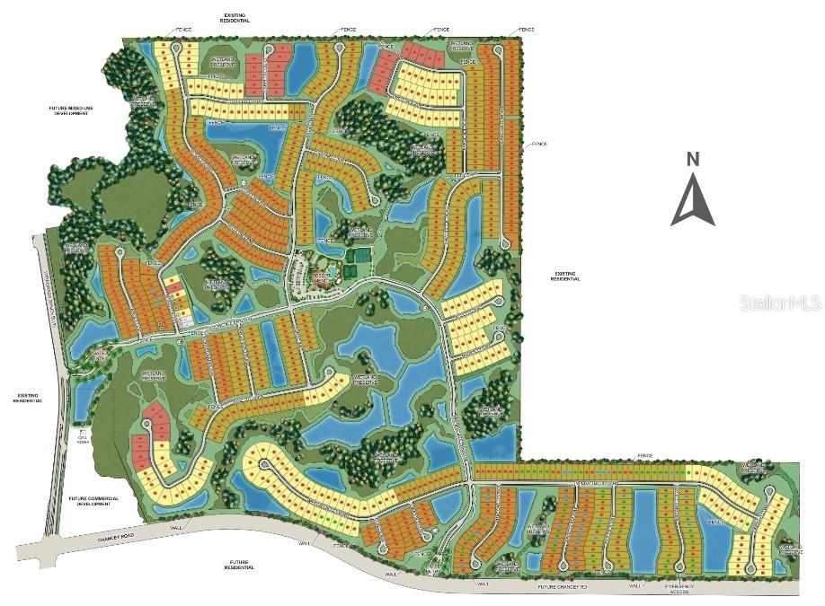 Esplanade at Wiregrass Ranch Site Map
