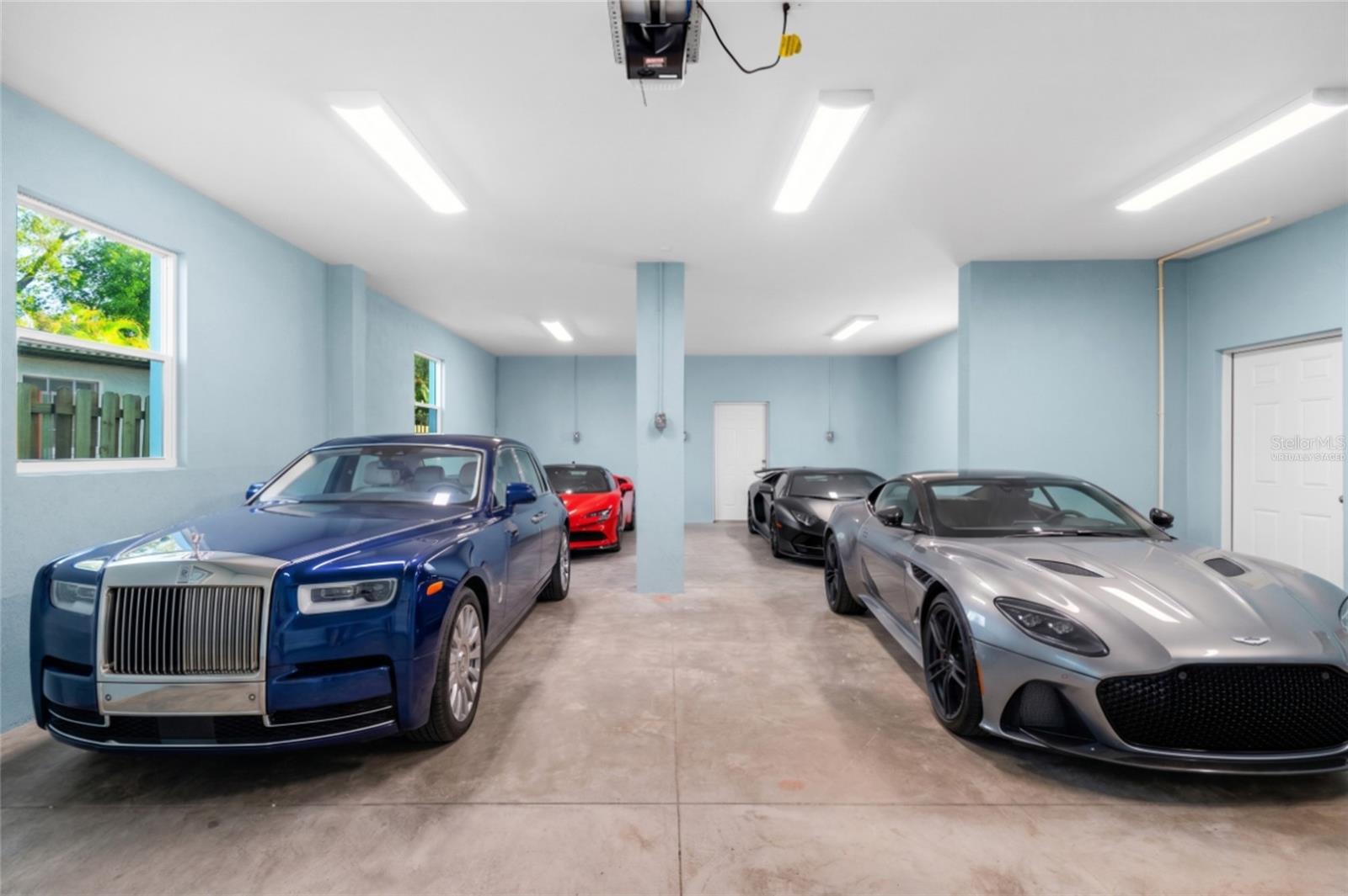 Tandem Garage Virtually Staged