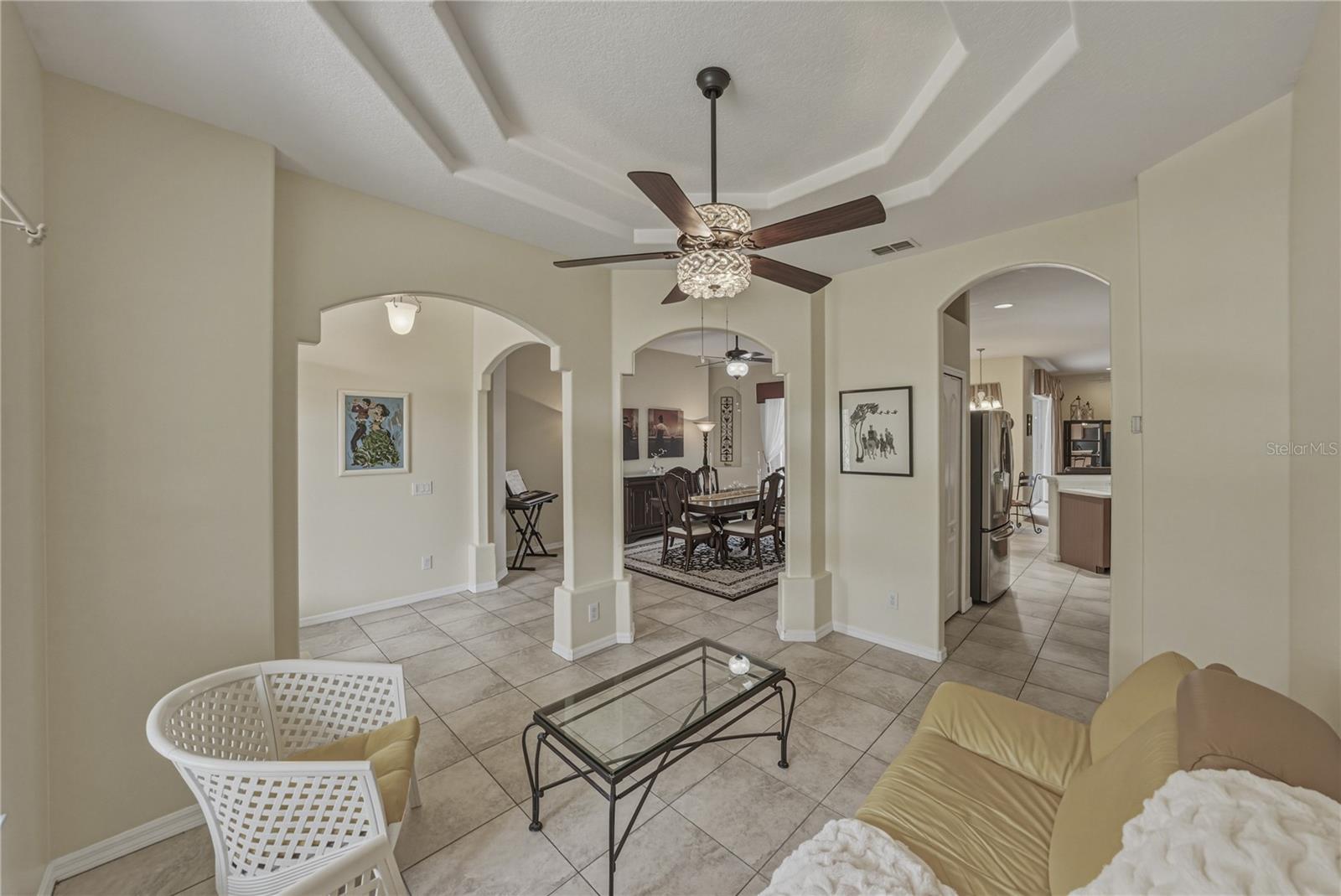 Primary Living/Dining upon entering the home