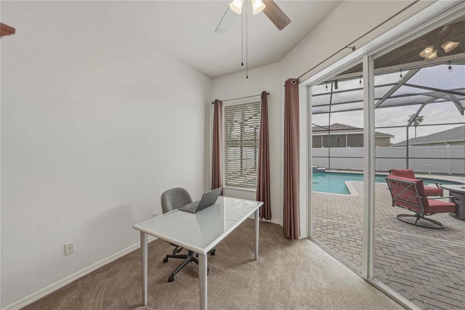 Office/Den off of the Primary Suite