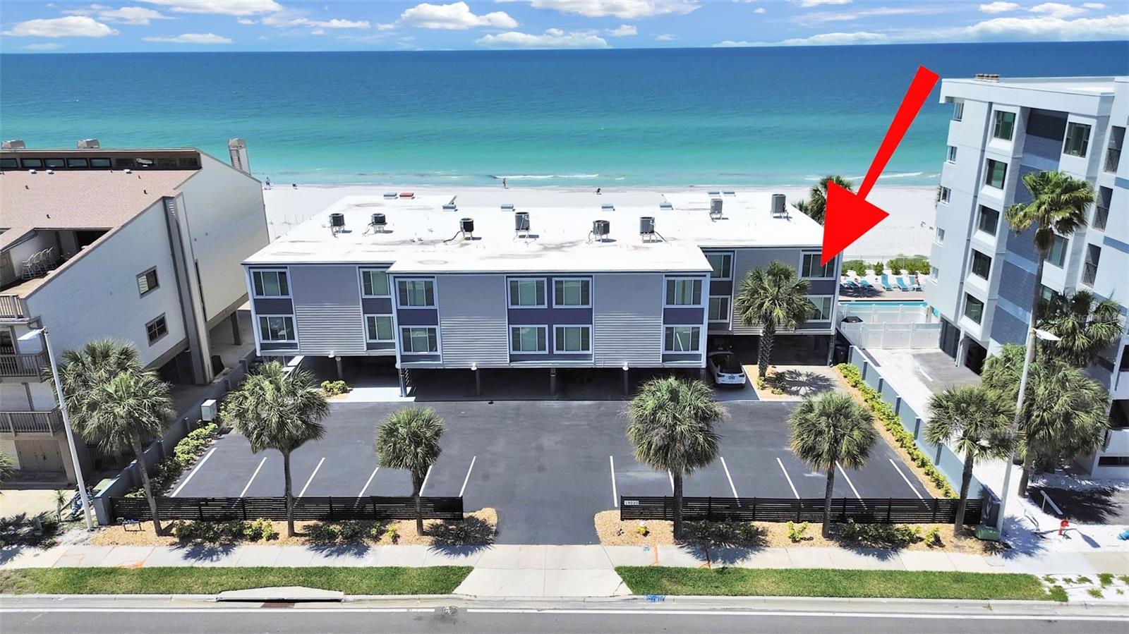 The townhome includes a carport that fits 2 cars plus a designated parking spot.