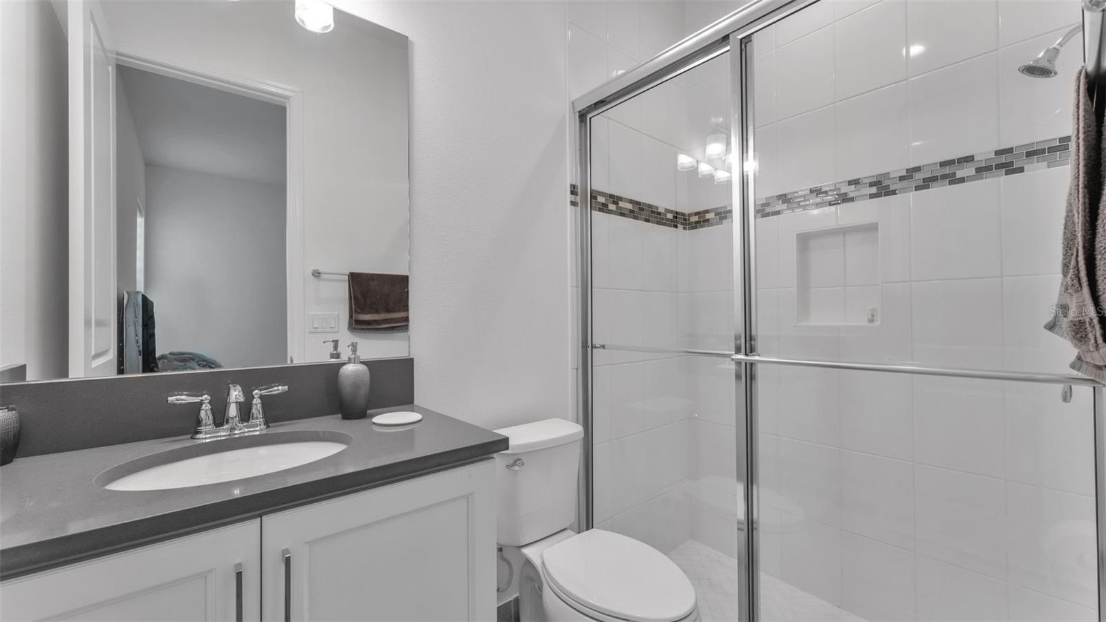 ensuite bathroom to bedroom 2