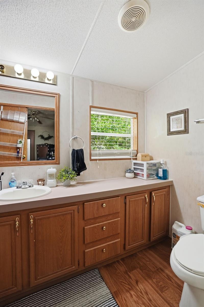 Primary Bathroom for Bedroom off of Dining Room/Living Room in Dining Room in 2/2 Manufactured Home Built in 2006