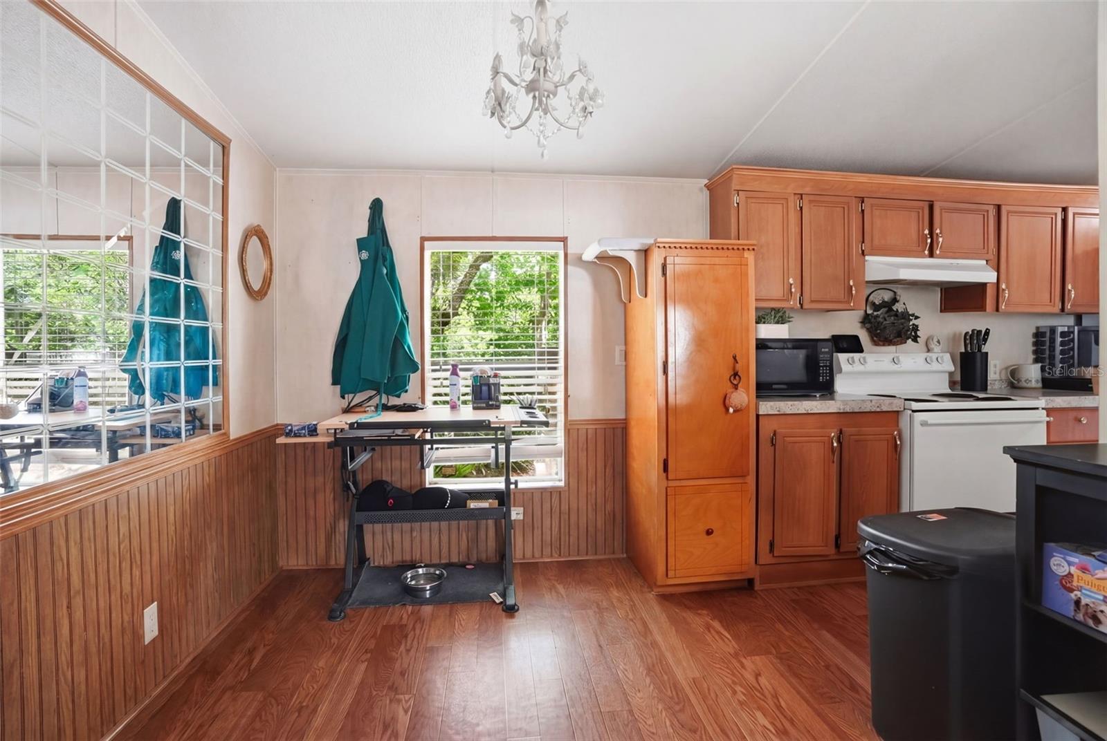 Dining Room in 2/2 Manufactured Home Built in 2006 with 2 Primary Bedrooms