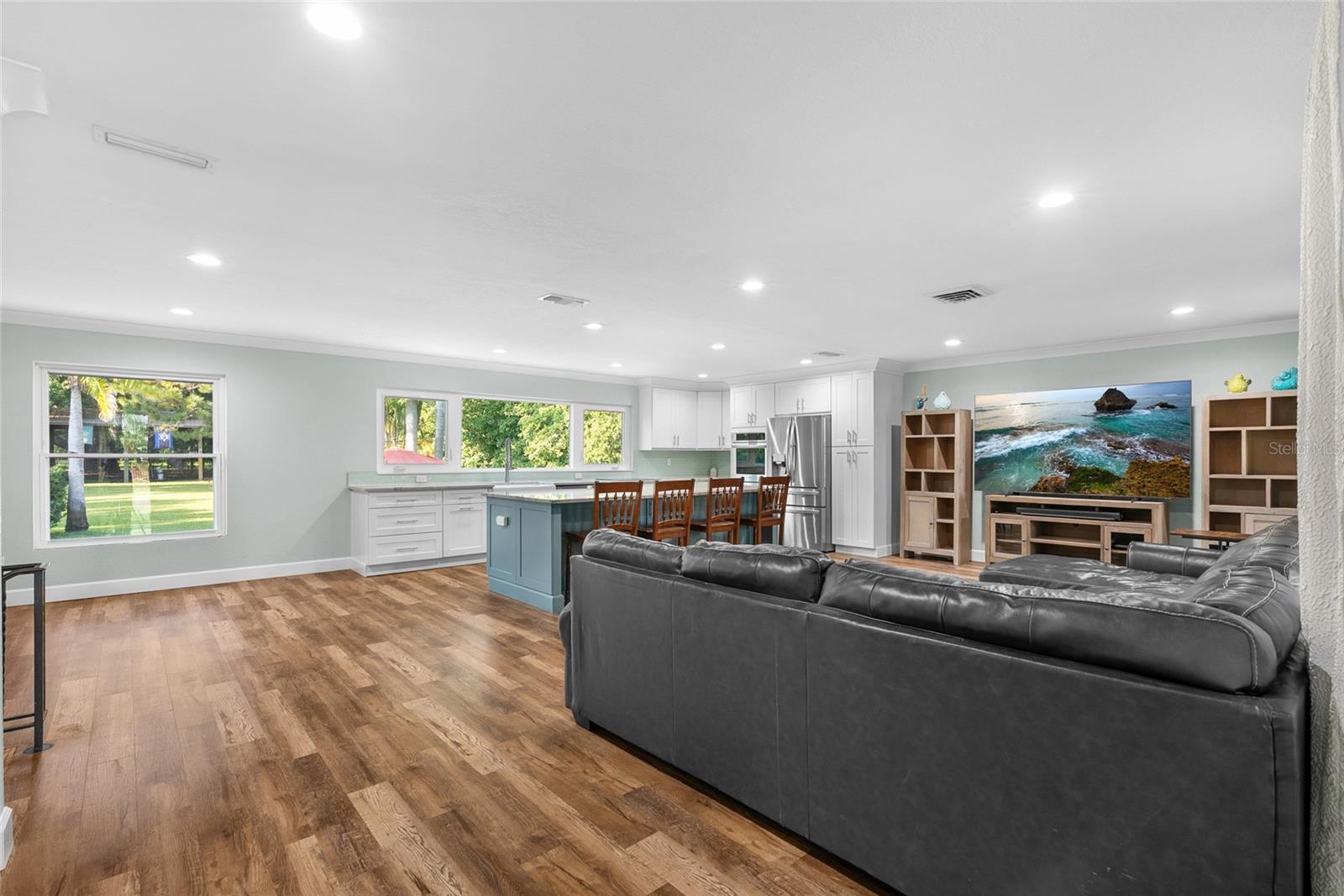 Open floor plan- View from Front door