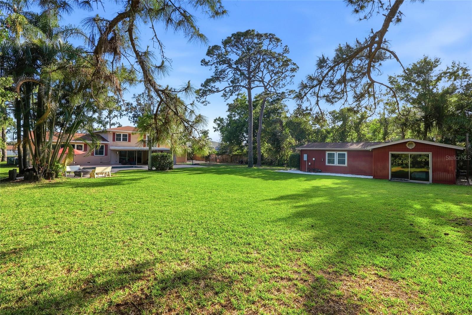 Your options are endless with this yard: Wiffle Ball Fun, slip n slide, football, Holiday Parties