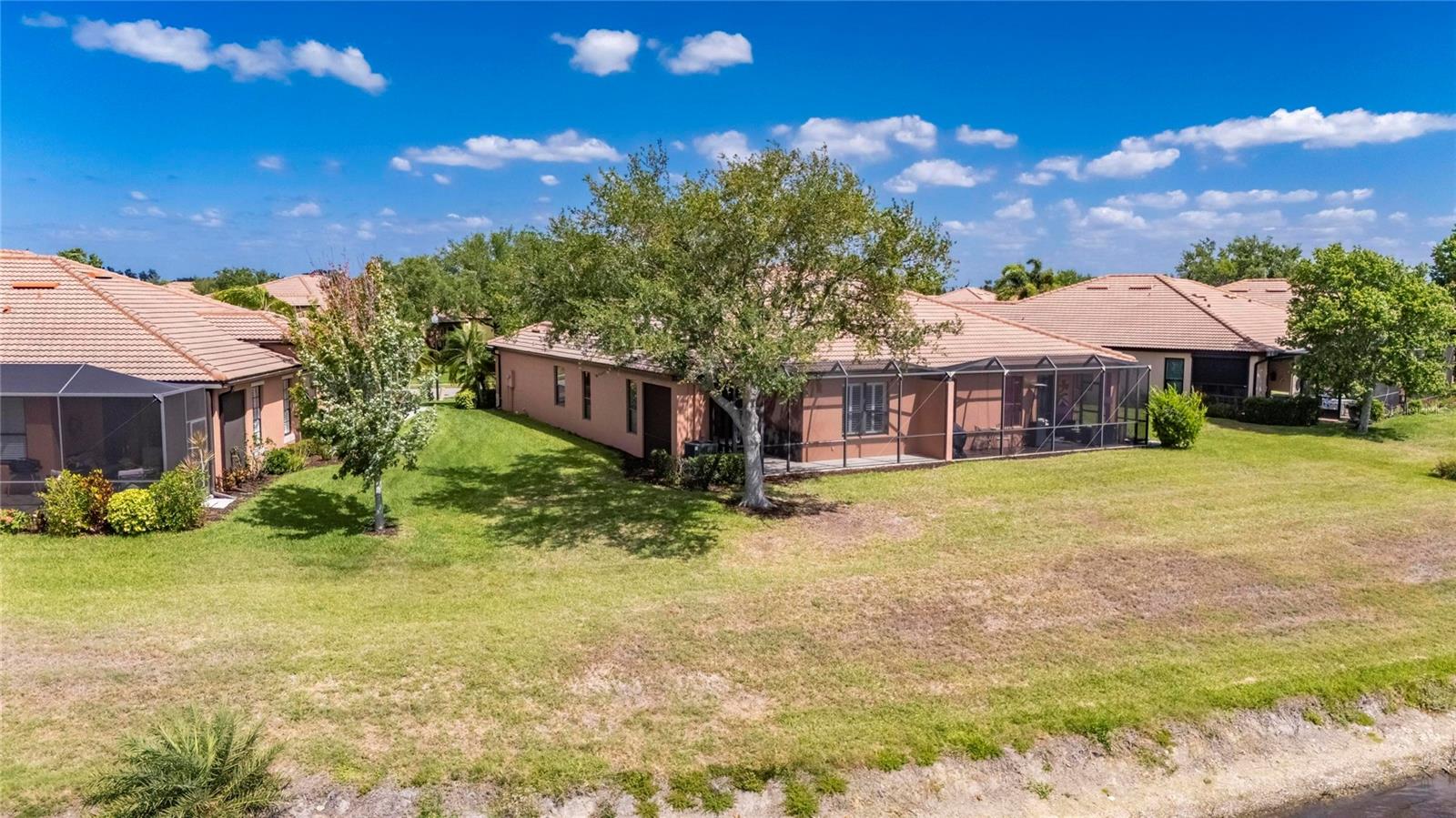 Aerial view of propety