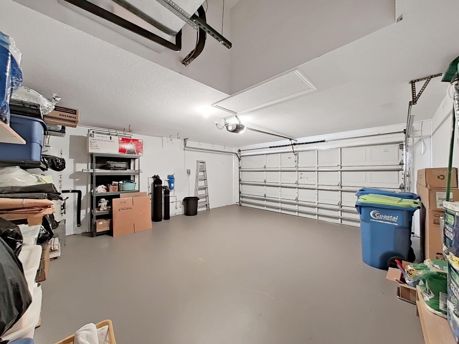 Large Garage - Floors recently finished