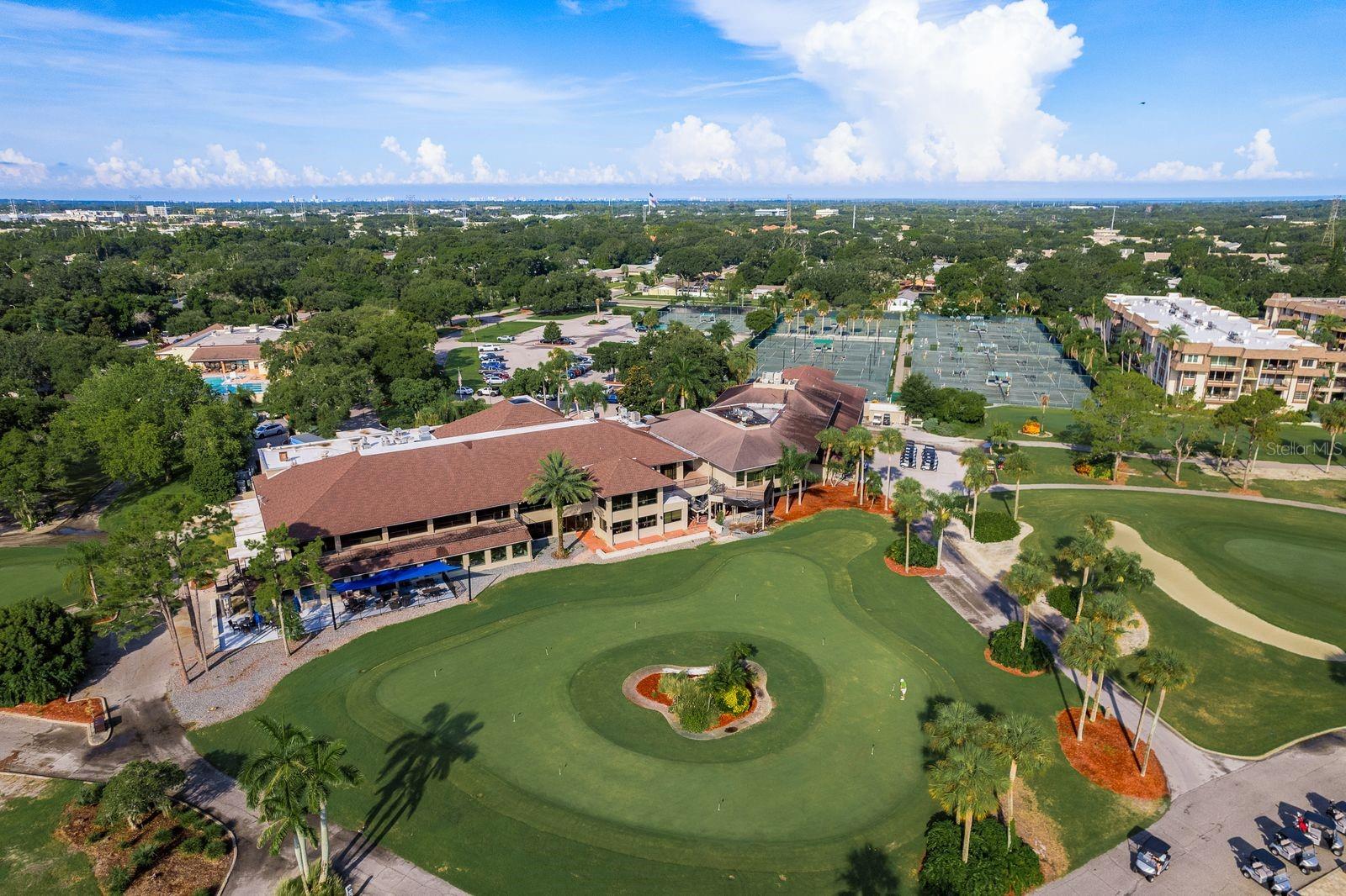 Countryside Country Club is down the street