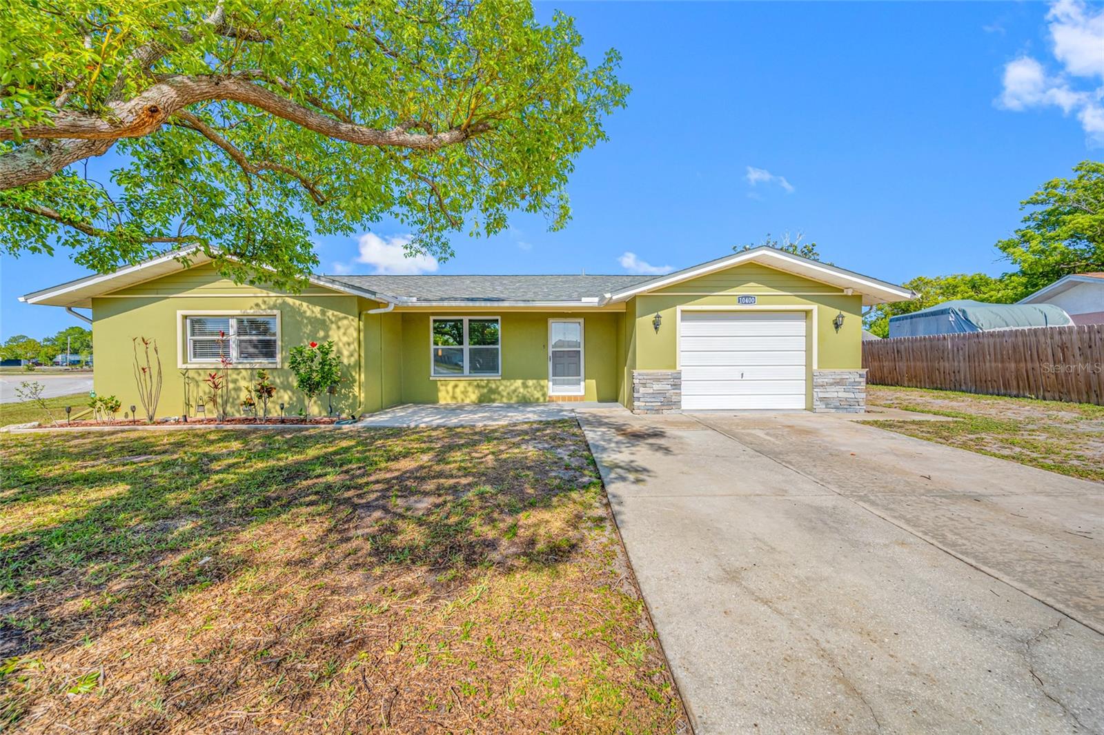 10400 Alice M Court Port Richey FL 34668 - Front lawn
