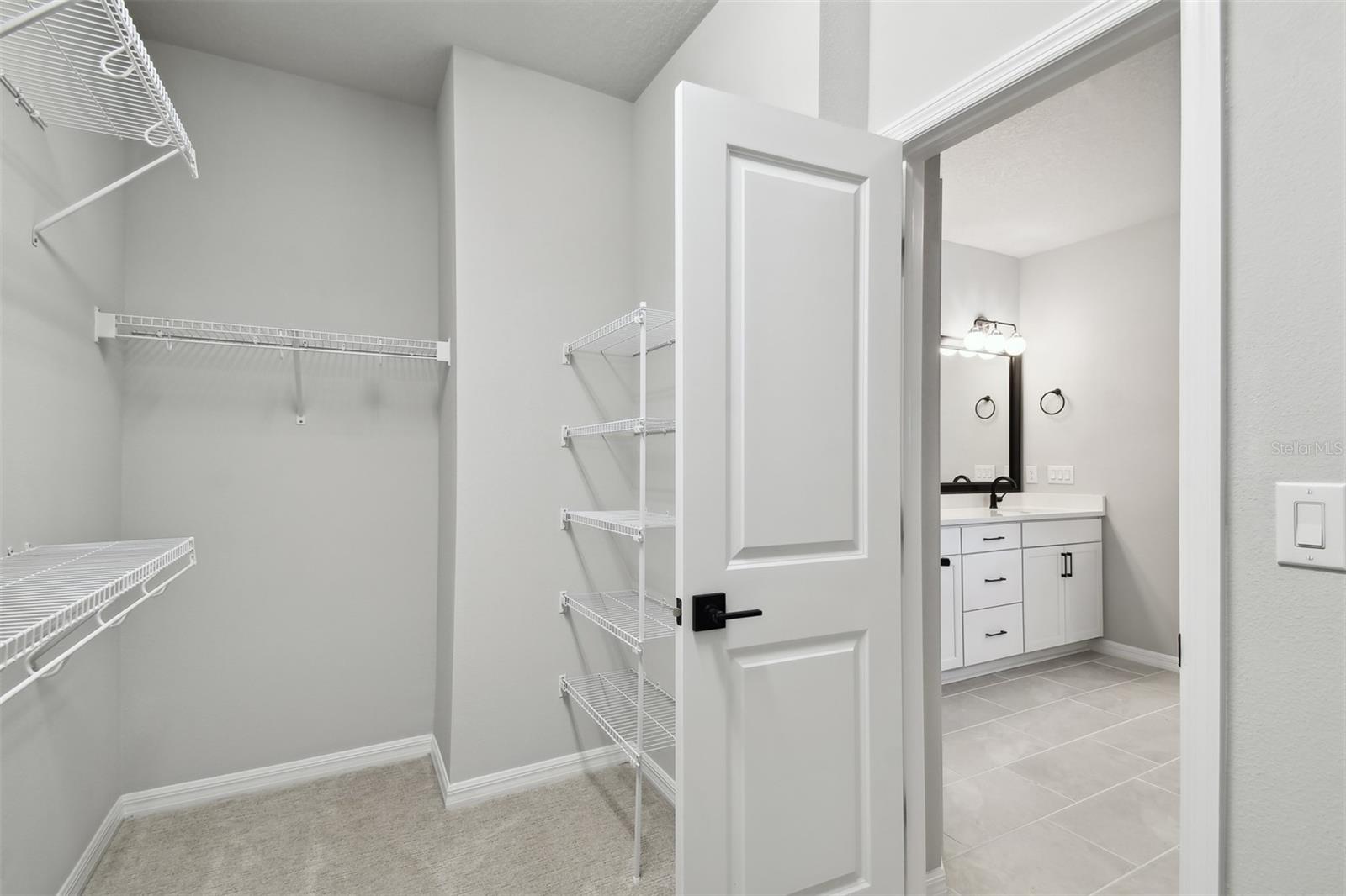 Owner's Closet **Photos are of a similar home