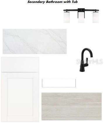 Interior Design Sections Secondary Bathroom