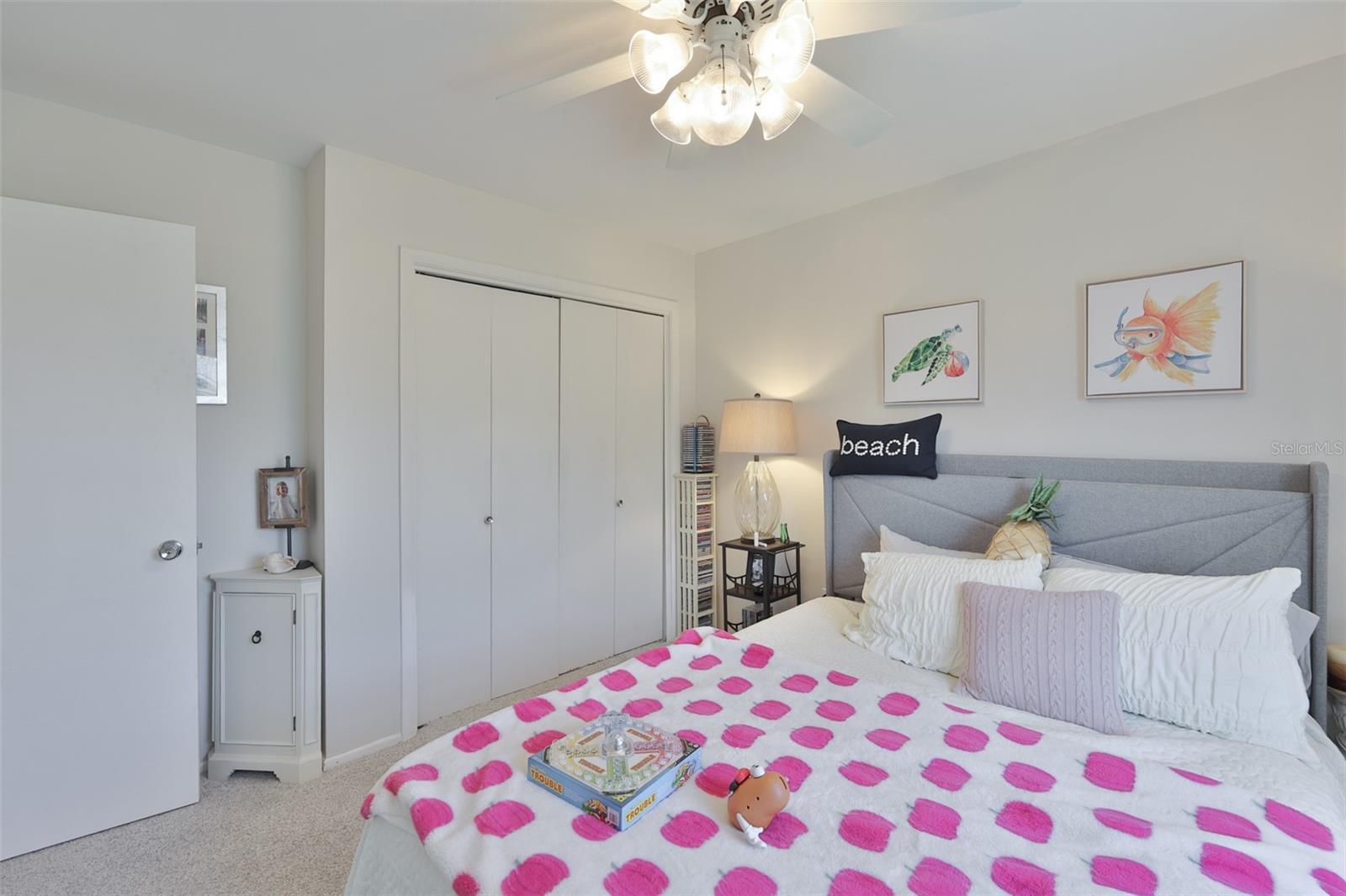 2nd Guest Bedroom, Newer Plush Carpet, Extra Closet Space