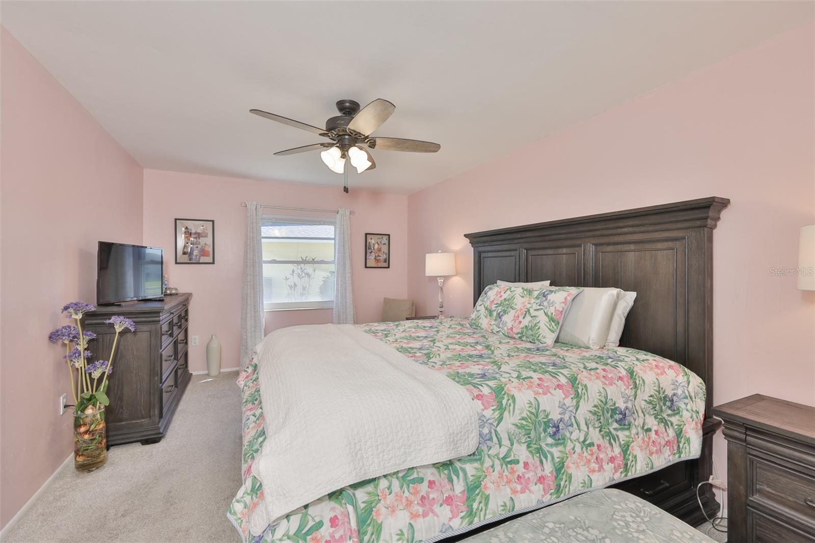 Spacious Primary Bedroom, Newer Plush Carpet