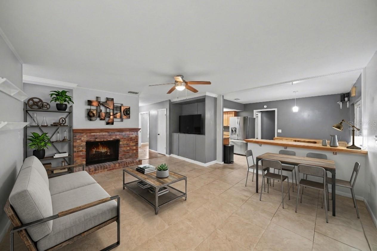 Virtually Staged or Enhanced