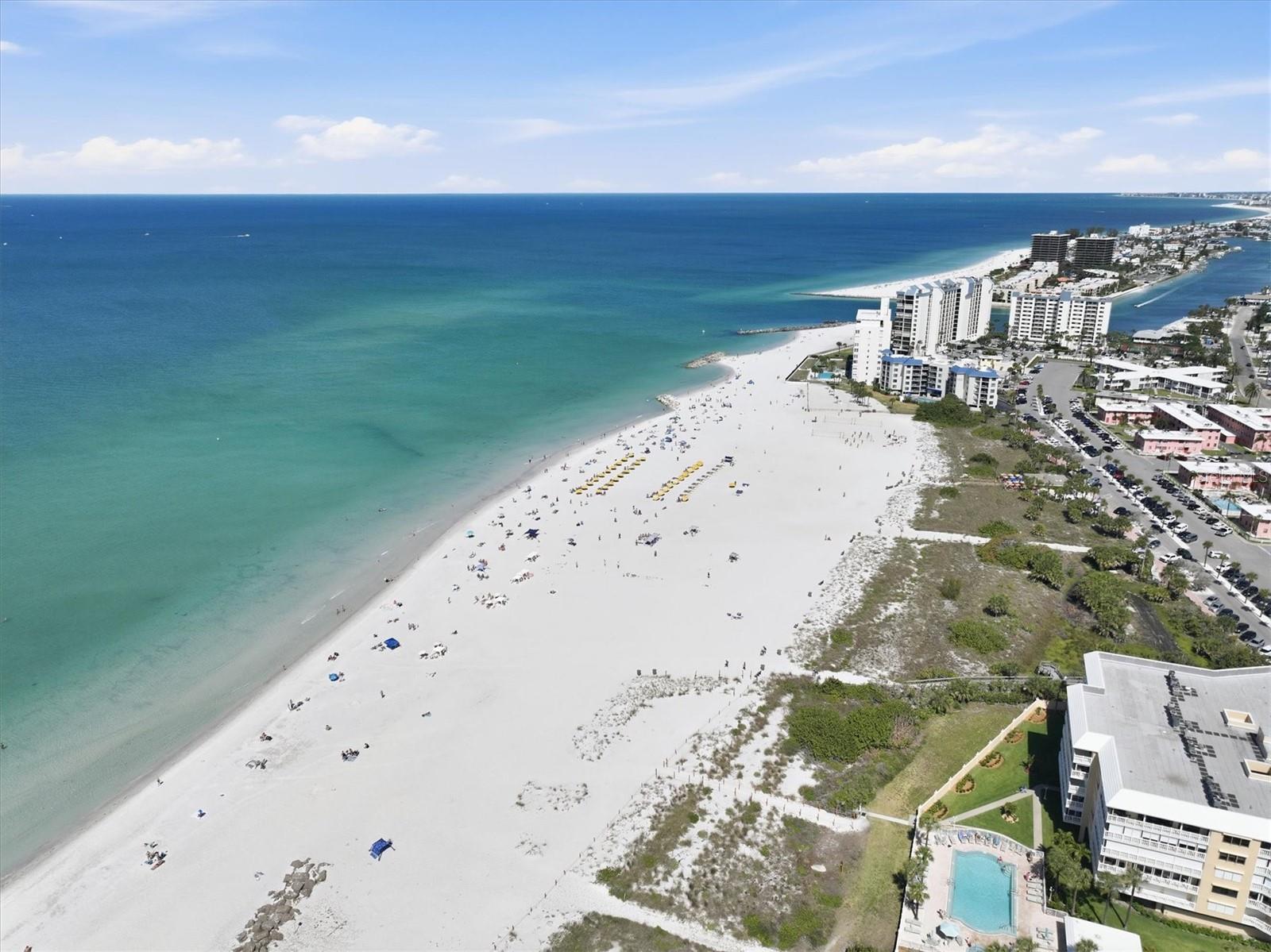 Beautiful water of St Pete Beach