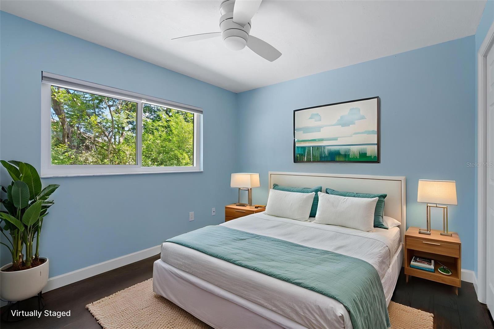 Staged Third Bedroom